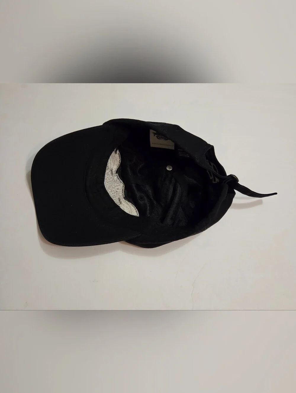Harley-Davidson Black Embroidered Logo Cap